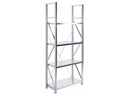 Стеллаж MS U 250/100x50/4